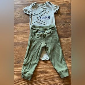 Alligator Onesie Outfit